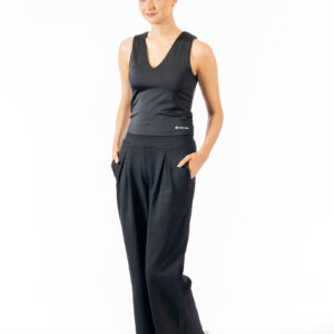 Black Wide Leg Trousers